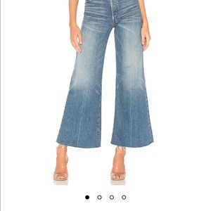 Mother the tomcat roller fray jeans in sacred 28.